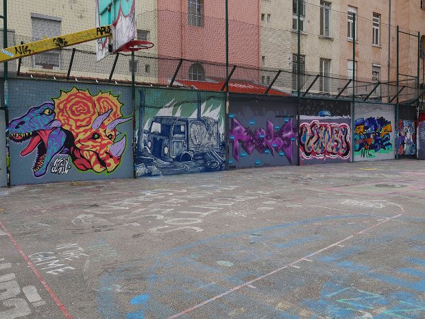 Terrain de basket - Rue Thevenet