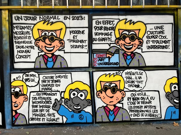 Tapas-Nocturne graffeur de BD insolentes