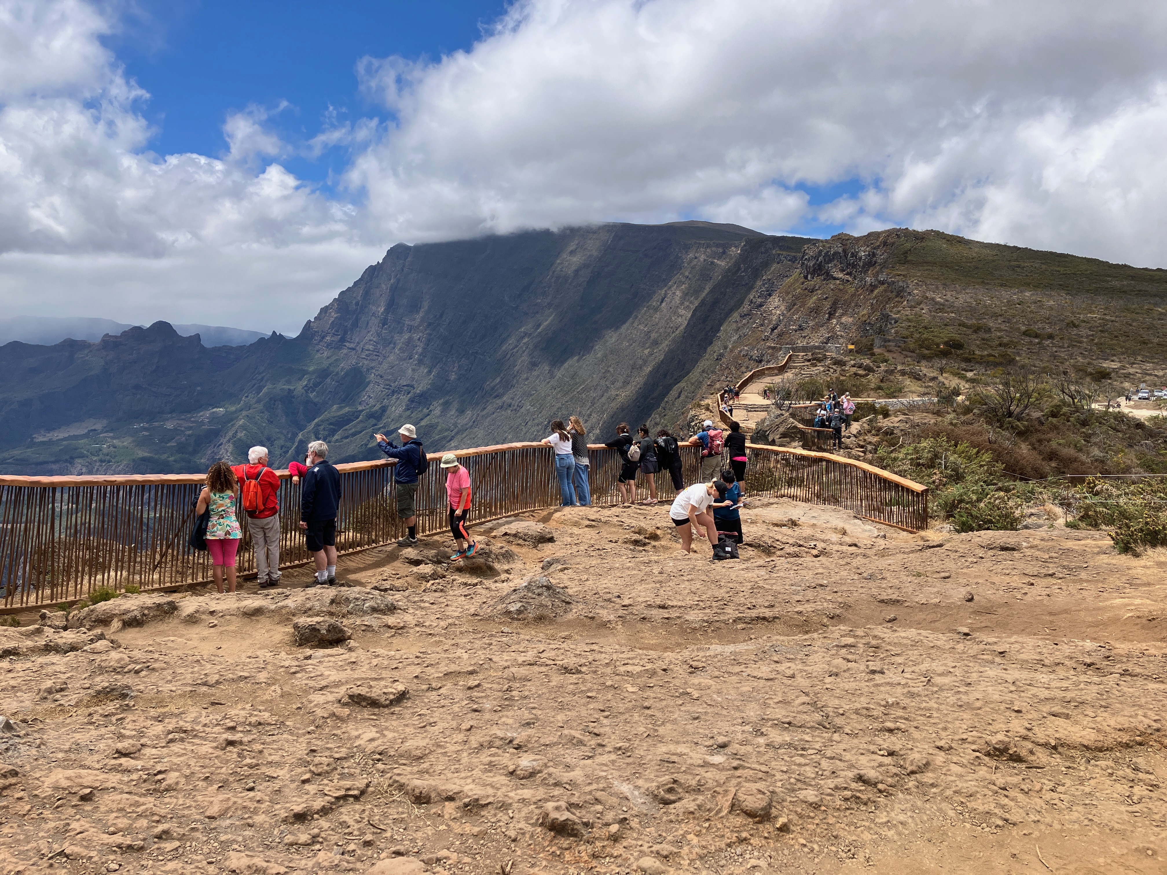 la cirque de Mafate depuis le Maido